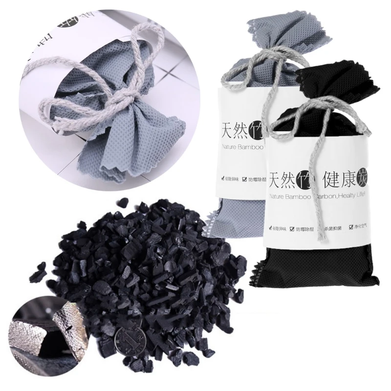 
Wholesale Price Activated Bamboo Charcoal All Natural Air Freshener Eco Friendly Odor Eliminator and Moisture Absorber 