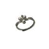 Jewelry with pearl s925 stamp silver ring setting for pearls