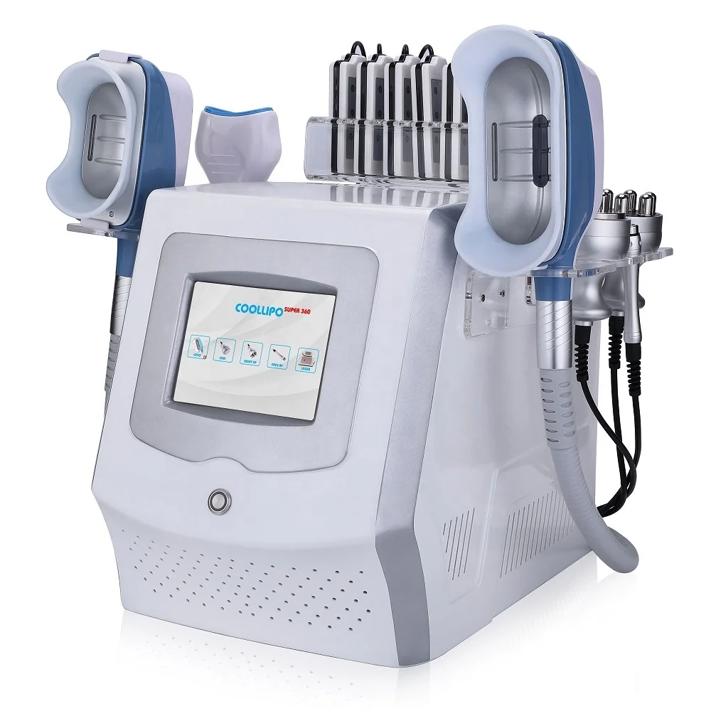 

Criolipolisis 360 Freeze Fat Vacuum Cavitation Radio Frequency Laser Slimming Machine
