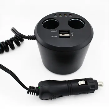 twin usb car charger adapter