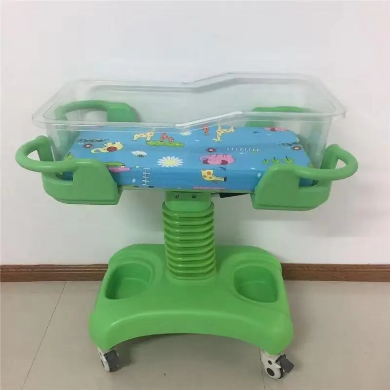 
Plastic baby crib Medical Hospital Baby Crib 