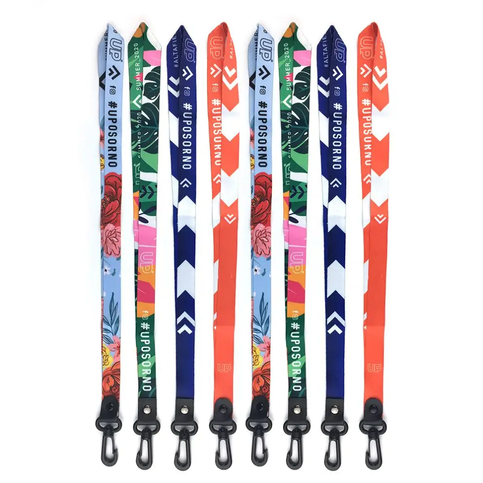 

Custom Wholesale Polyester Sublimation Lanyard With Customized Logo For Promotional