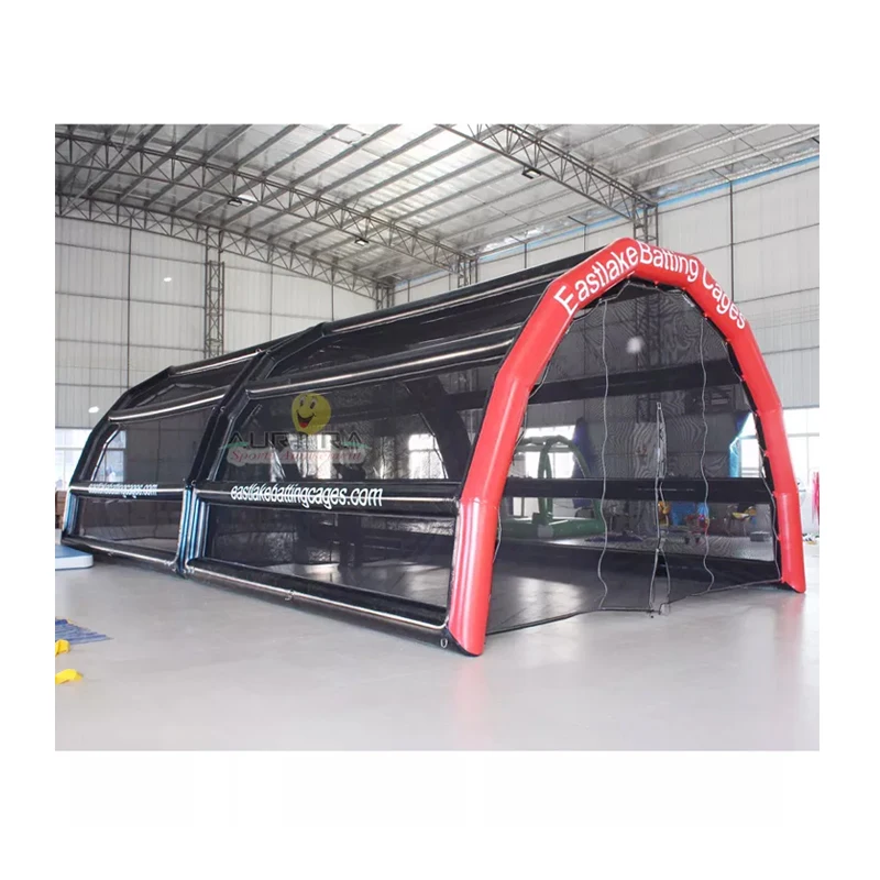 

Factory inflatable baseball batting cage sport game for sale, Customized