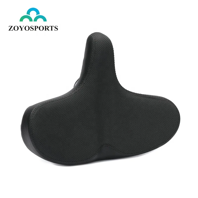 

ZOYOSPORTS Comfort Bike Seat Soft Comfortable Bicycle Saddle Wide Universal Fit Bicycle Seat For Women Men, Black, or as your request