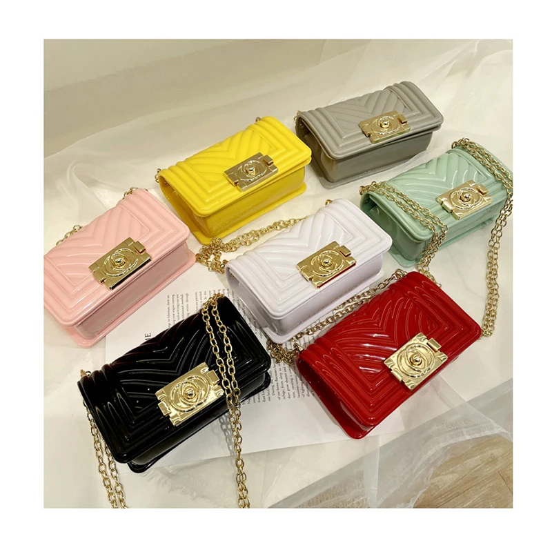 

Jelly bag Casual Crossbody Bags For Women 2021 Luxury Handbag Brand Bolsa Feminina Transparent Shoulder Bags Ladies sac a main