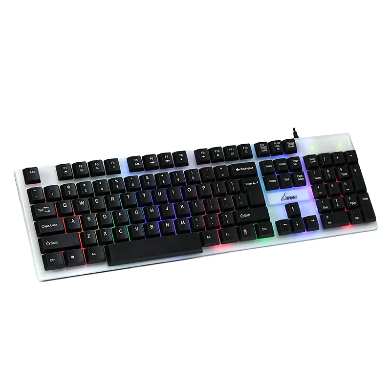 

Cheapest Led game keyboard colourful Backlit USB wired keyboard Gaming keyboard OEM