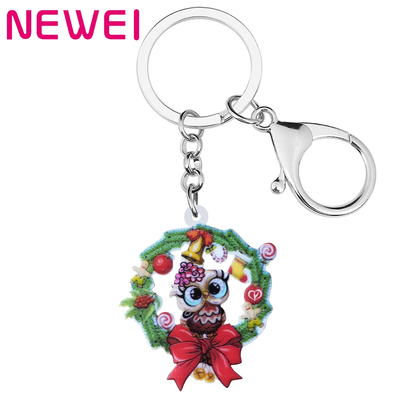 Christmas Acrylic Garland Bowk