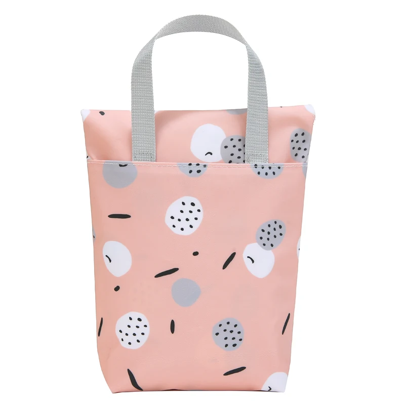

Eco- Friendly Cute Print Multifunctional Baby Diaper Bags Waterproof Travel Diaper Bag Handbag for Parents