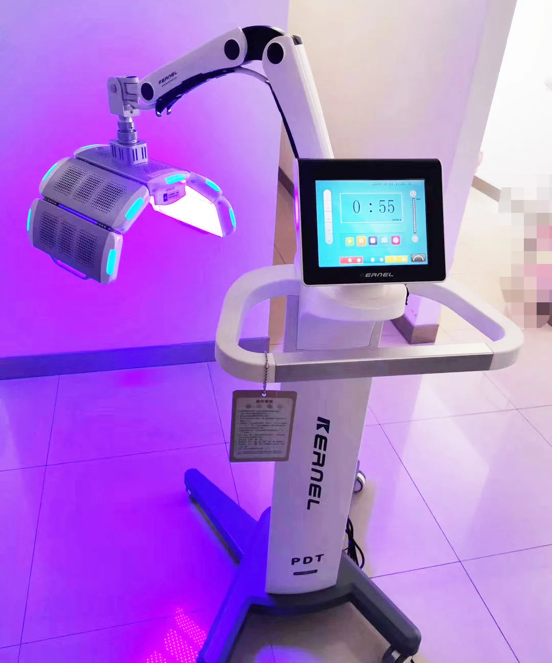 

Kernel KN-7000D CE cleared Medical grade PDT led facial light / phototherapy skin care / led pdt bio-light therapy beauty