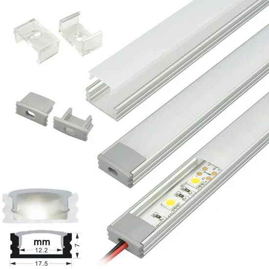 Recessed 18x13mm inner aluminum extrusion led profile housing