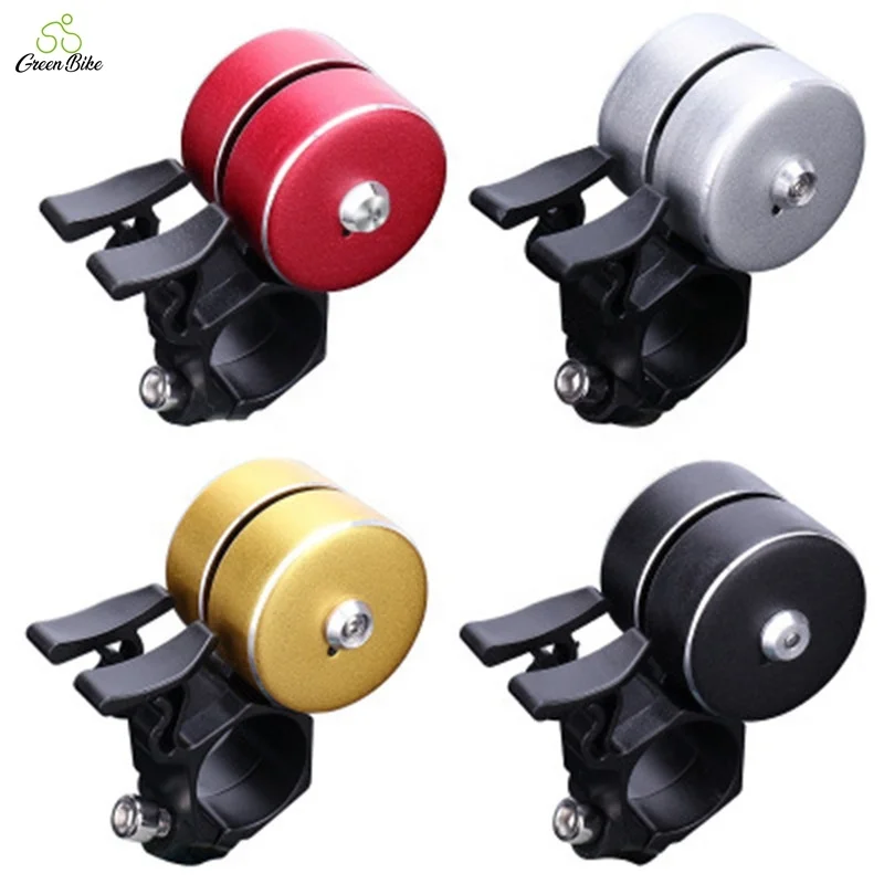 

High-decibel loud Cycling Horn Double Ring mountain road bike ding dong handlebar bicycle bell ring, Silvery/yellow/black