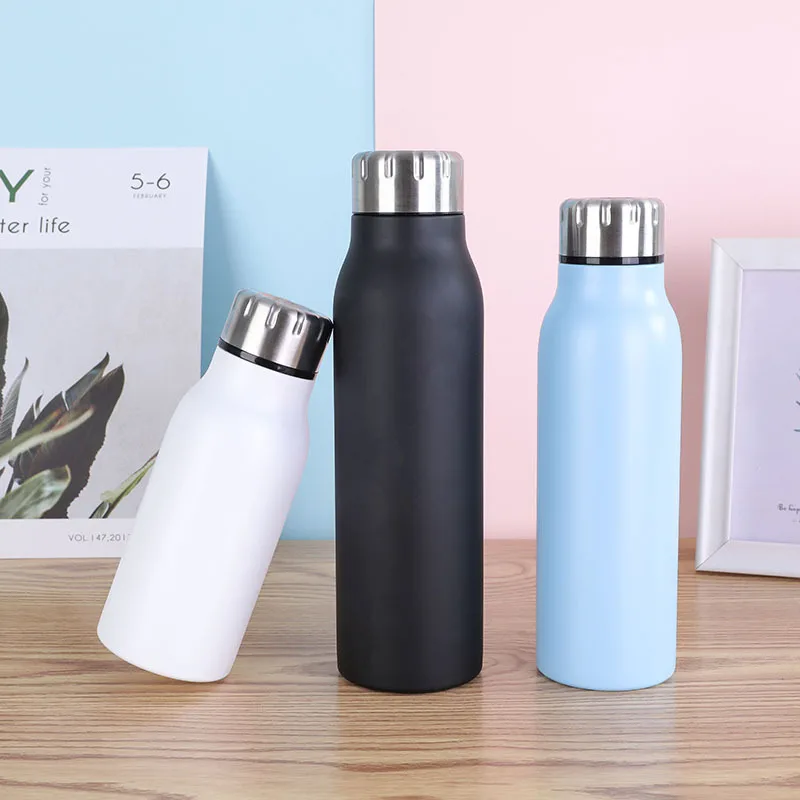 

Custom vacuum stainless steel thermal water bottle sport chilly flask