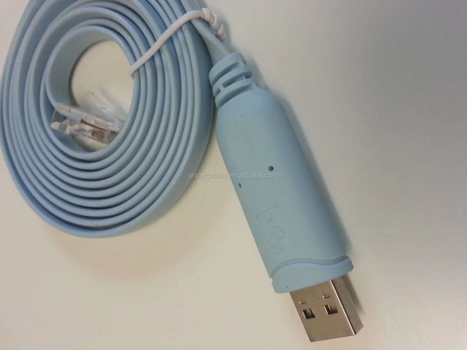 FTDI USB série RS232 com Port Console vers RJ45 mâle câble câble rollover pour routeurs Cisco 