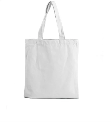 

2021 summer allow customization logo and pattern ladies single shoulder canvas bag large capacity handbag wholesale, White