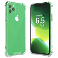 

Thin Slim Hybrid Case Hard PC with Soft TPU Bumper Anti-Scratch Protective Crystal Clear Case for iPhone 11 Pro Max 6.5 inch