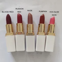 

Long lasting Custom 5 Color popular matte lipstick push up lipstick Beauty Make Your Own Lip Gloss