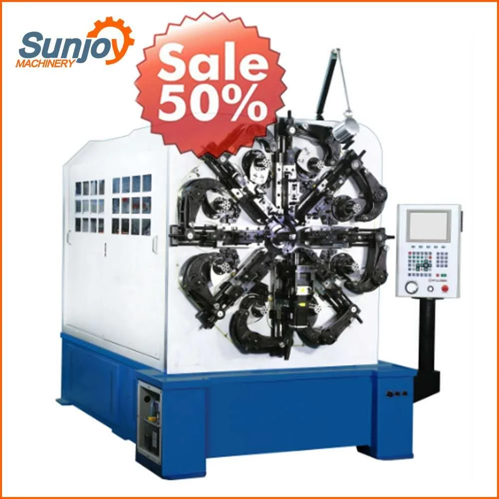 
Coil spring Torsion spring coiling machine rolling machine manufacturer spring machine with ISO from Sunjoy 
