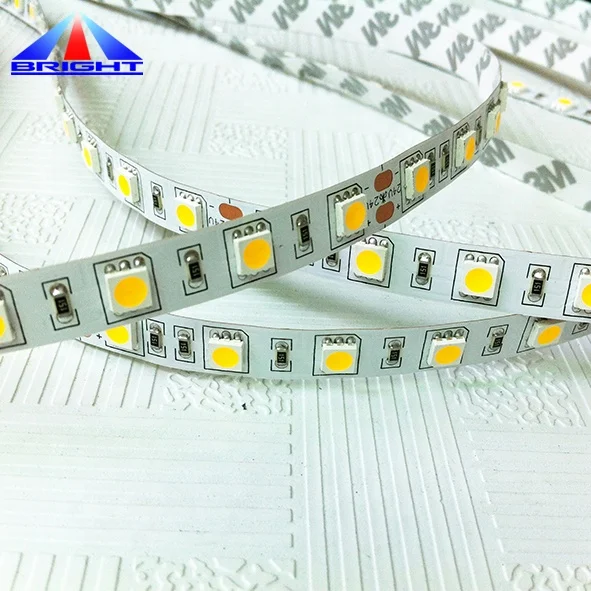 smd5050 warm white 2200K 2500K led strip with a very good factory price