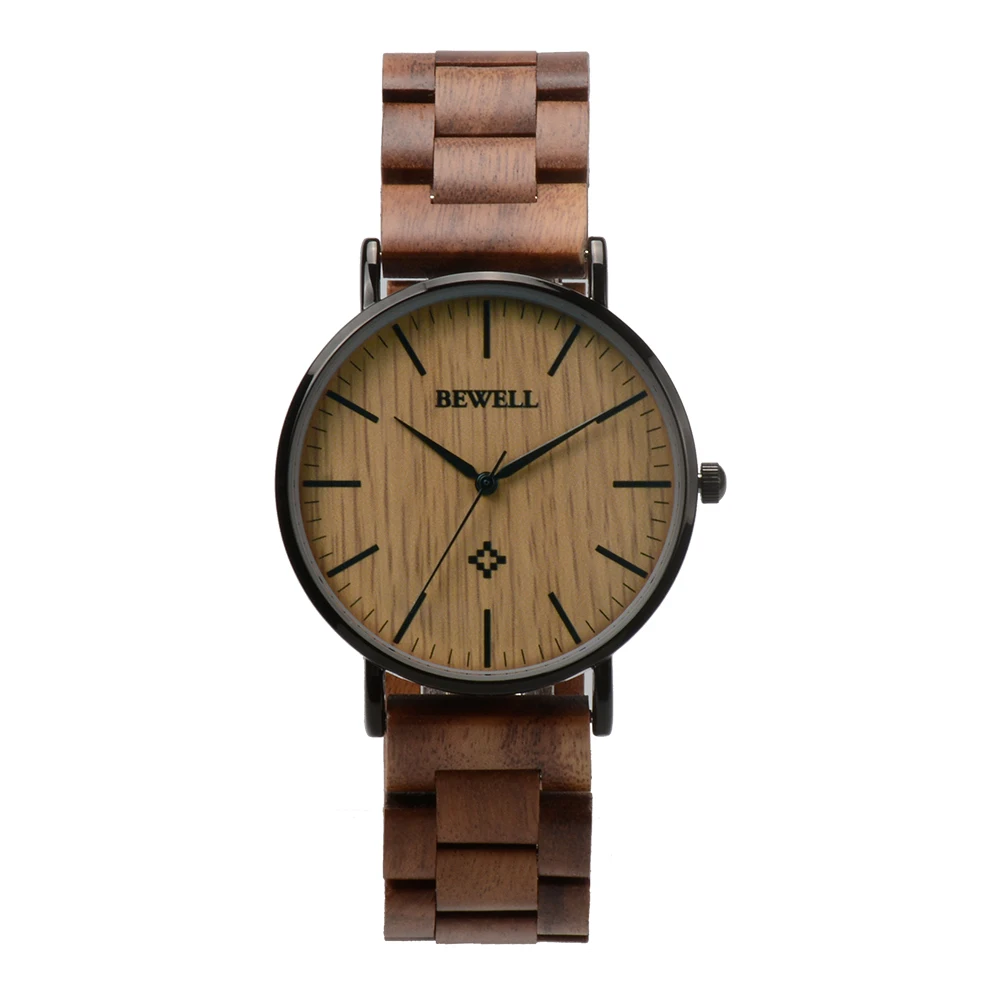 

Acacia Wood Waterproof Men's Watch Private Label Watches Man 2021