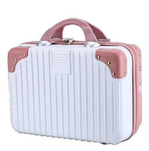 

Mini Fashion Hard Shell Suitcase Makeup Case