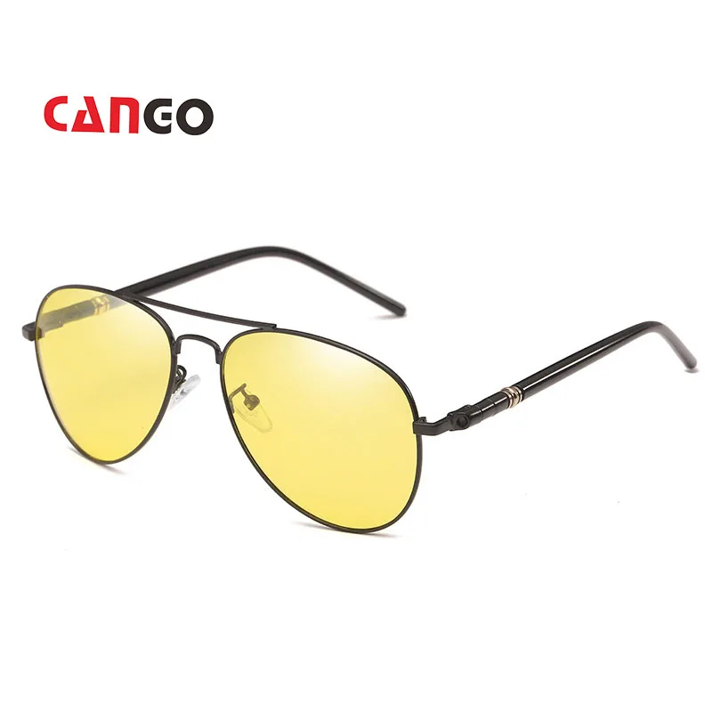 

Day night vision glasses polarized sunglasses ray band pilot driving men yellow uv400 eyewear