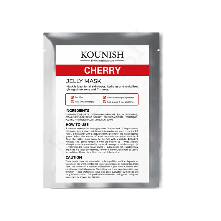 

DIY Korea Cosmetic Skin Care Cosmetic Whitening Moisturizing Cherry Hydro Jelly Powder Mask