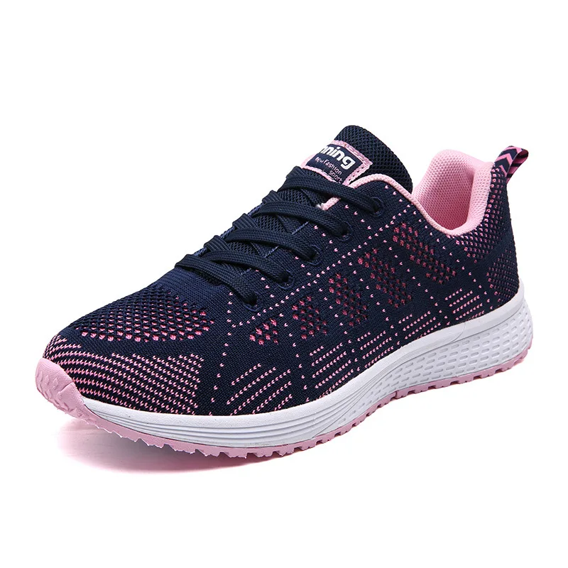 

Breathable Mesh Fabric Outsole Tennis Shoes Sports For Women And Ladies, 5 colors