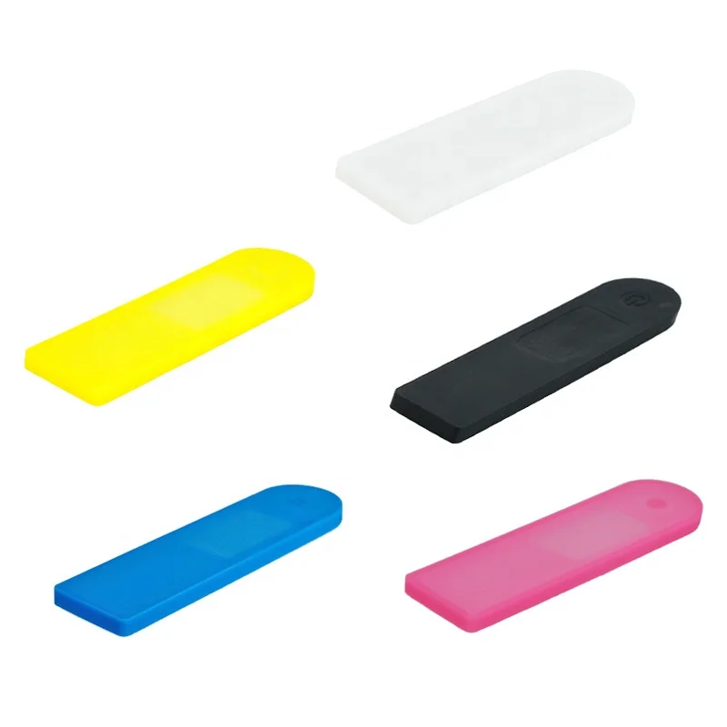 

For Xiaomi Mijia M365 Electric Scooter Spare Parts Accessories Silicone Dashboard Waterproof Case Cover, Black,white,pink,blue,yellow