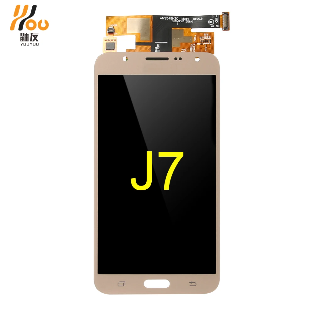 

XINZY Custom Original LCD For Samsung Galaxy J7 Prime LCD Display Screen replacement Digitizer Assembly, Black white gold blue