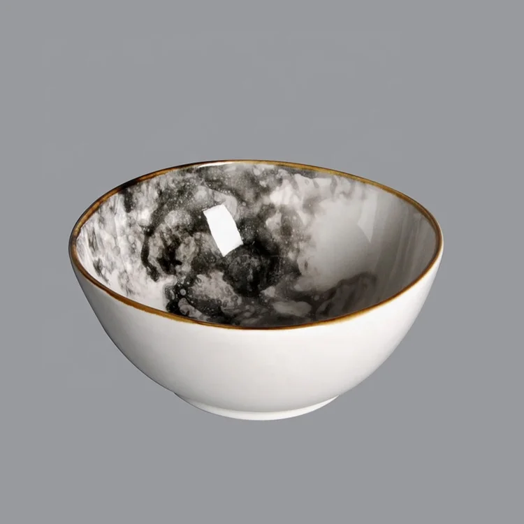 glazed ceramic bowl