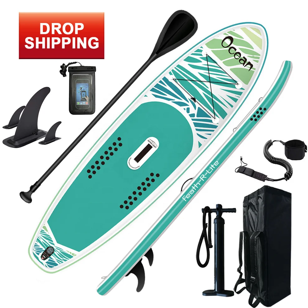 

FUNWATER Drop Shipping sup drop stitch inflatable sub paddle board paddleboard inflatable paddle board