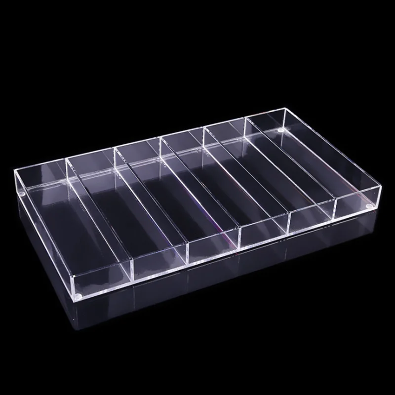 Clear Acrylic Cosmetic Organiser Home Office Drawer Dividers Premium ...