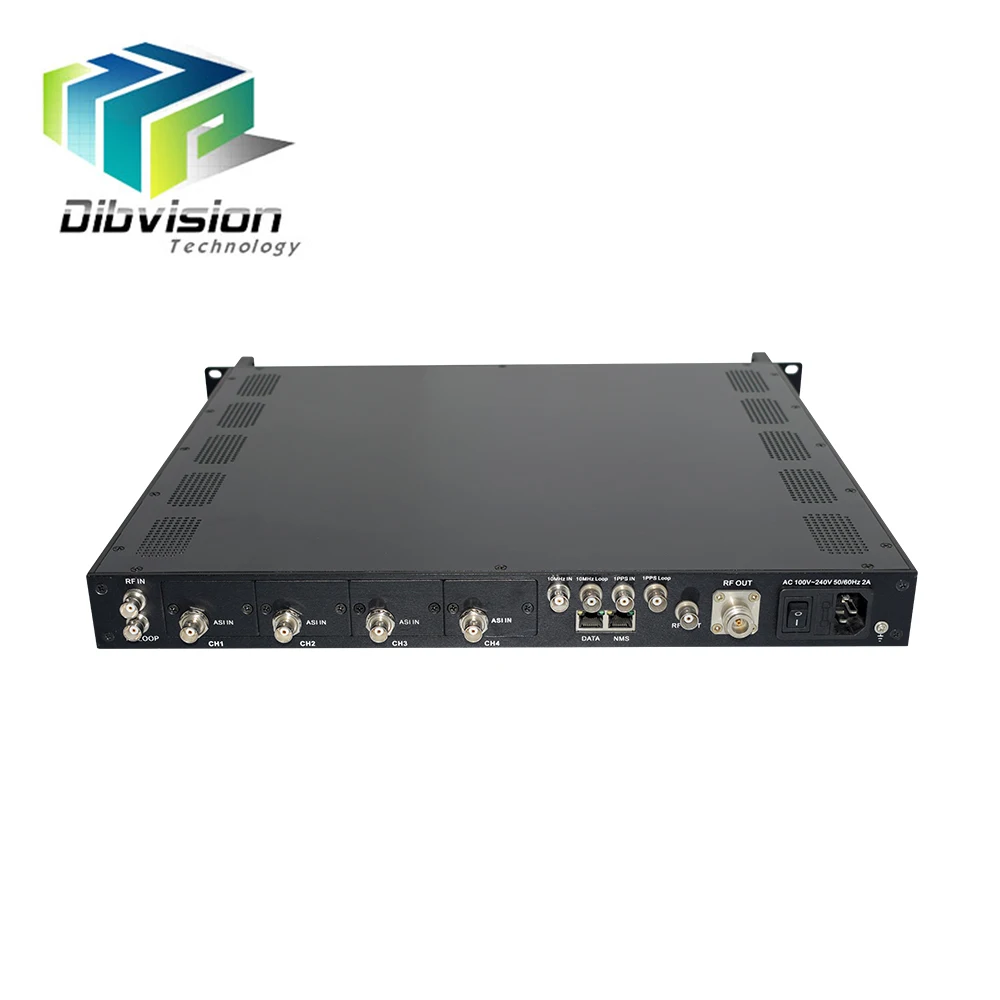 

digital TV broadcast DVB-T/T2 hd rf modulator option 5M, 6M, 7M, 8MHz bandwith