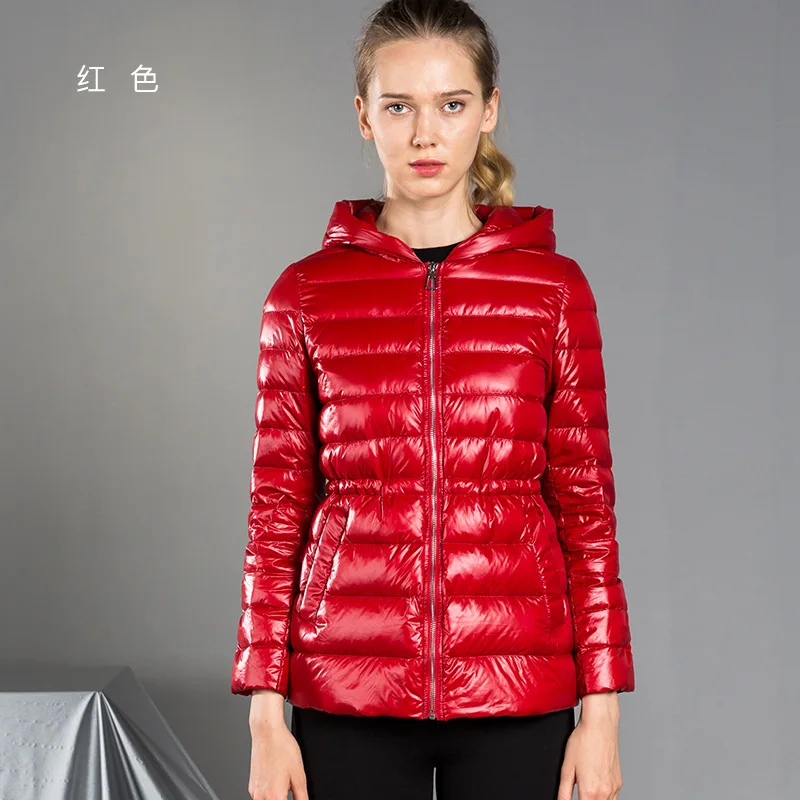 

Wholesale Chaqueta Deportiva Down Jacket Mujer Light Down Winter Feathers Coat For Women