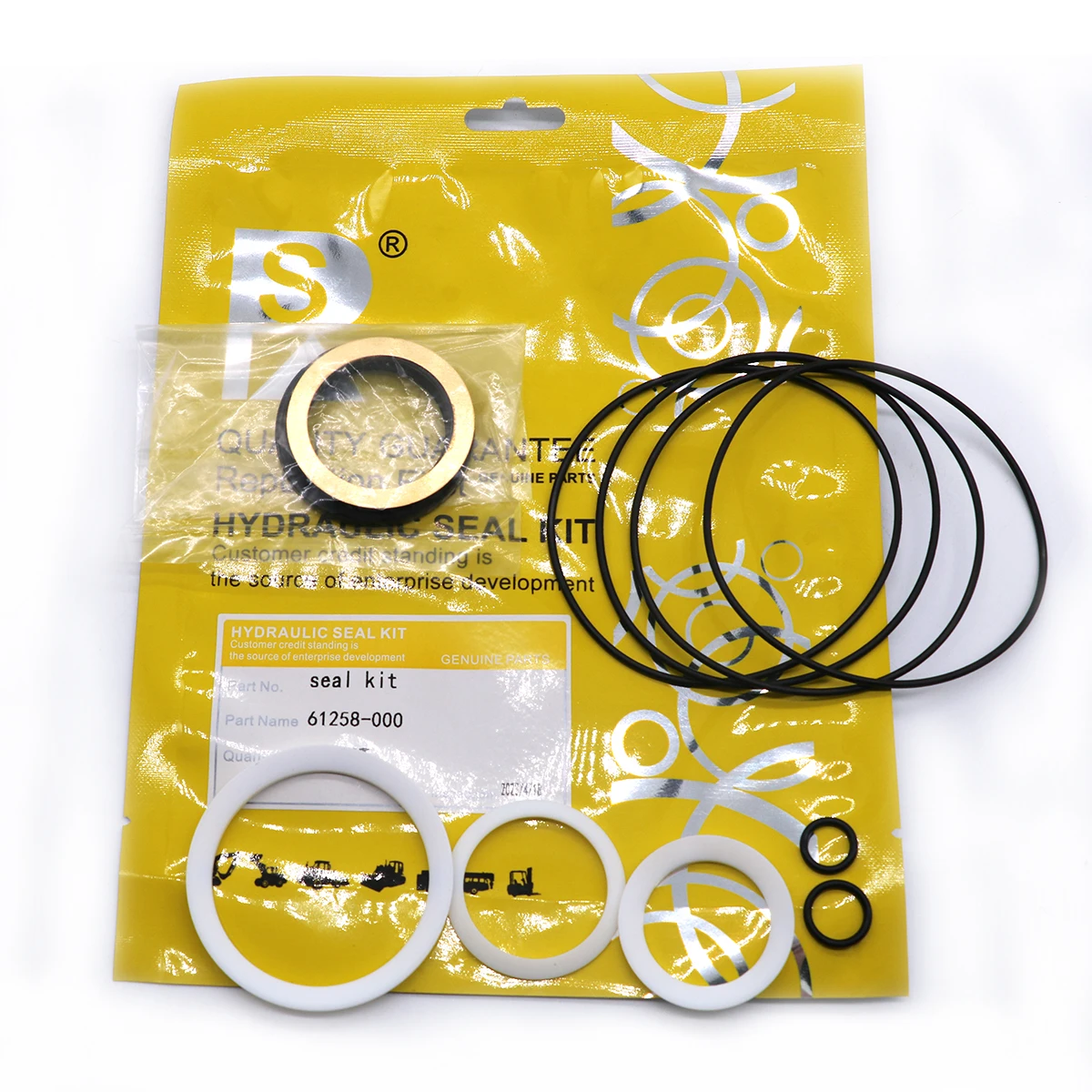 

Eaton 2000 Hydraulic motor seal kit 61258-000 seal kit 61258-000 Seal Kit Hydraulic Motor