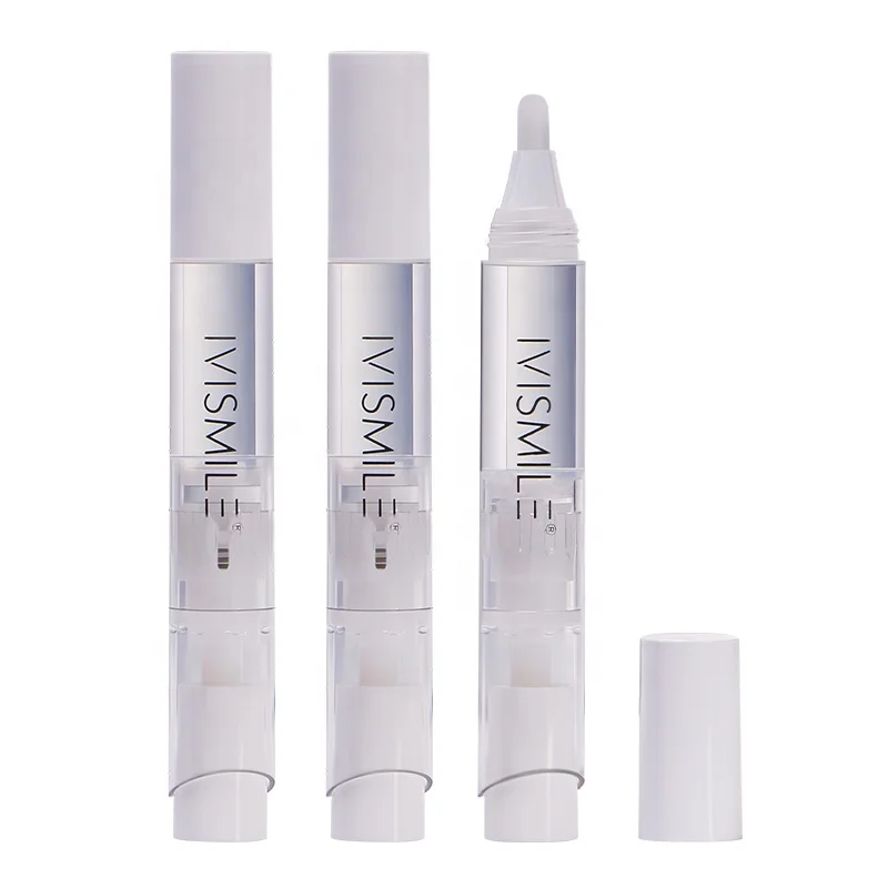 

IVISMILE 2021 Best Teeth Whitening Pen 35% Carbamide Peroxide Gel 6ml Click Plastic Pen Free Sensitivity, Silver / white / black /transparent / oem