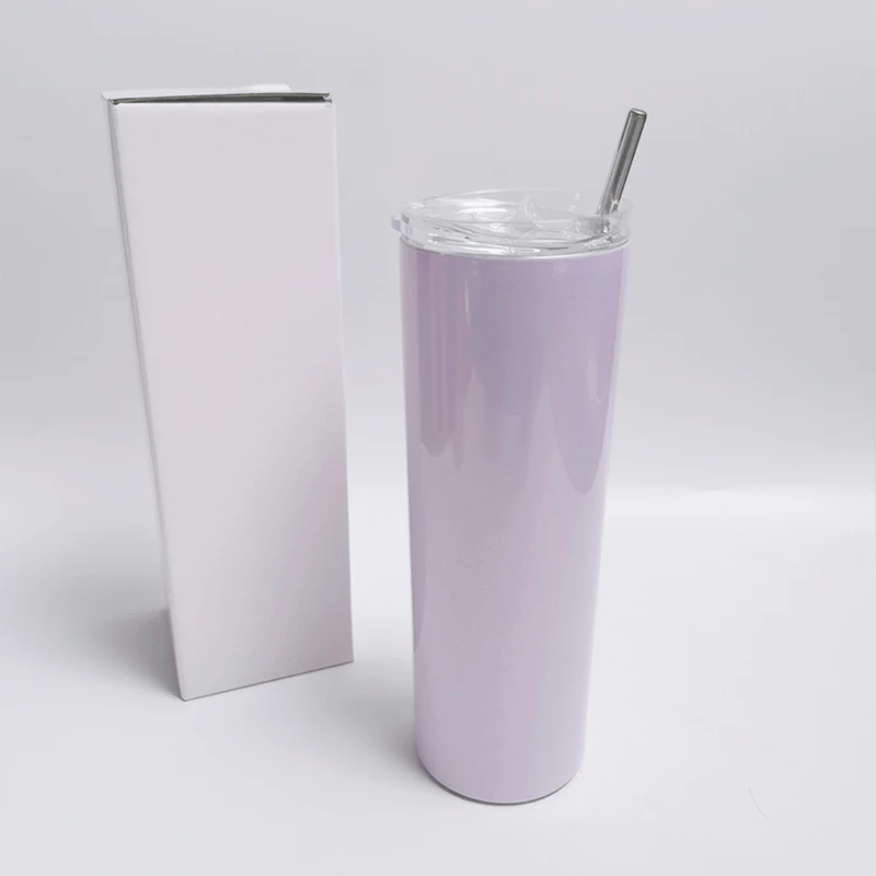 

Custom Fashion Color 20OZ Vacuum Water Bottle Stainless Steel Thermos Flask With Straw