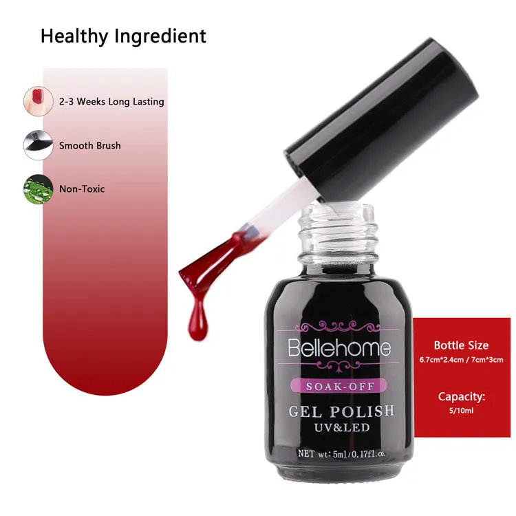 

Hot Selling 30 Colors Stock UV Gel 3 Step Gel Polish Wholesale Nails Polish Colour UV Gel, Choose