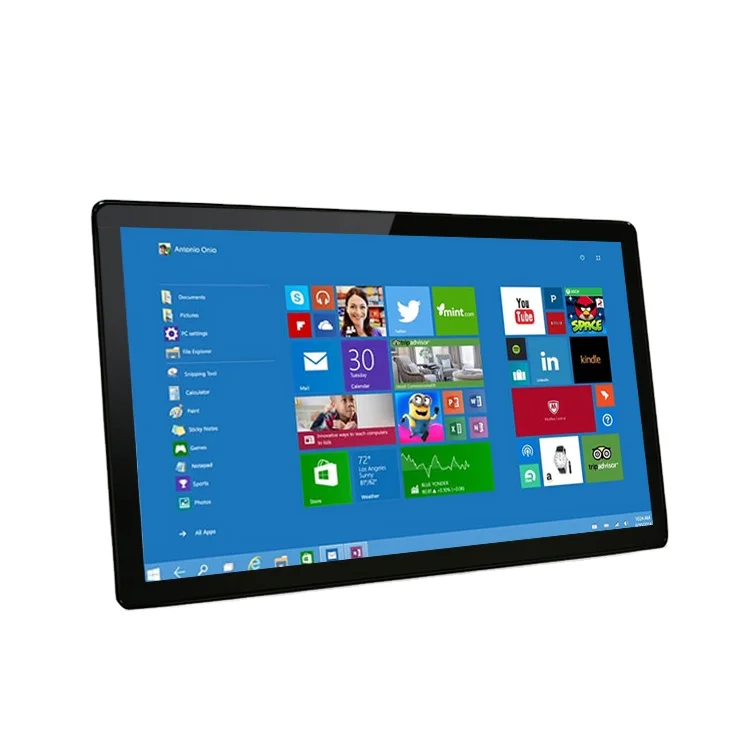 

PCT tablet/desktop/wall mount interactive PCAP 43 inch Android multimedia all in one touch screen monitor with PC