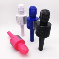 

condenser wireless karaoke bluetooth microphone with Player MIC Speaker Record Music KTV Microfone