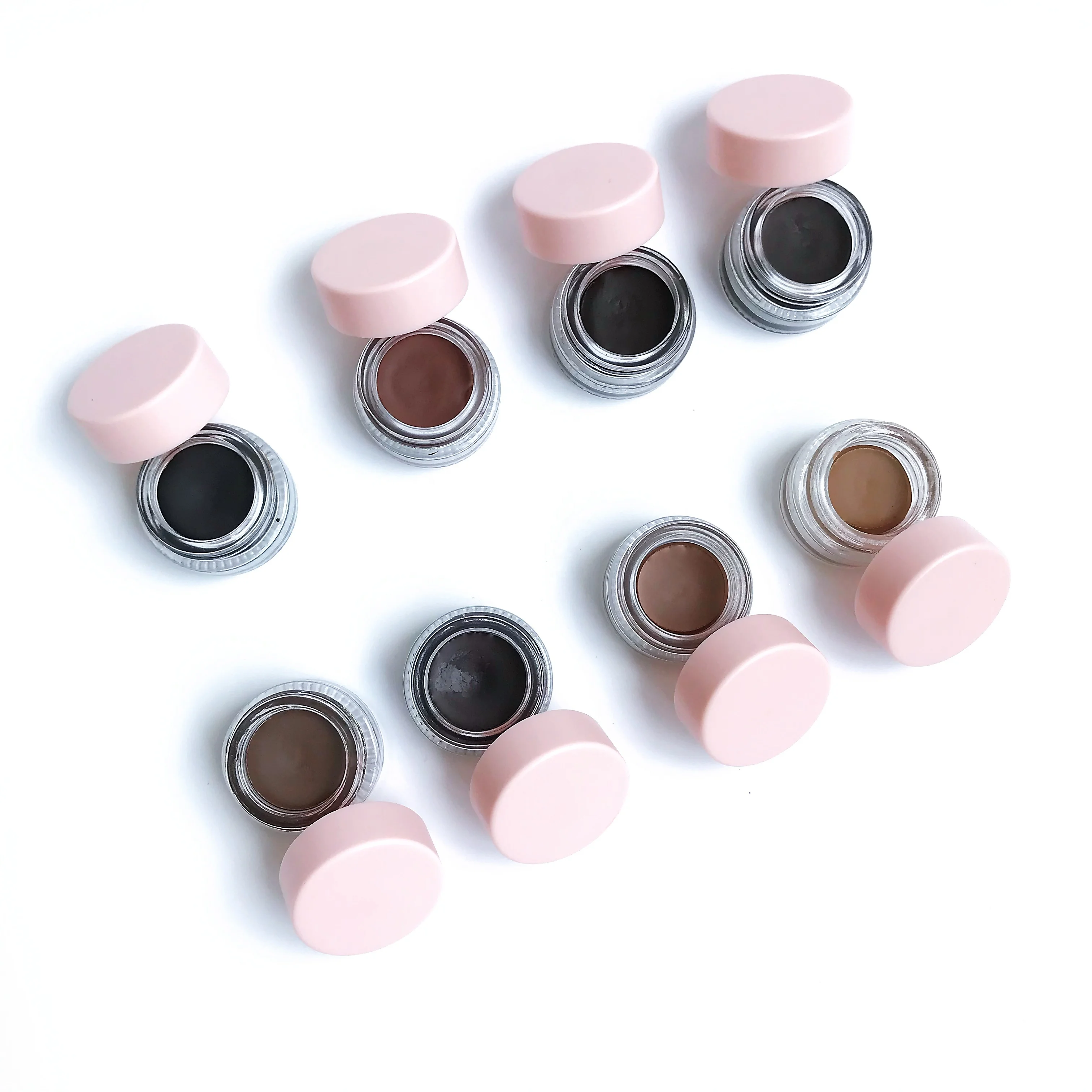 

2020 mineral brow pomade new pink eyebrow gel container private label