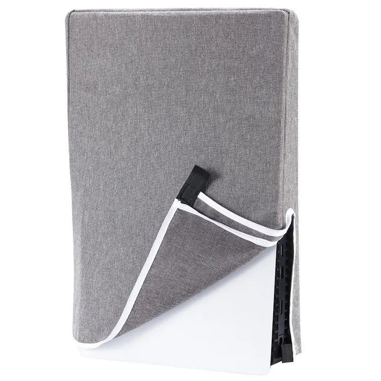 

Dustproof Cover for PS5 Game Console Replacement Cover Removable Washable Dust Proof Cover for PlayStation 5 PS5 Accessories, Black, blue and grey