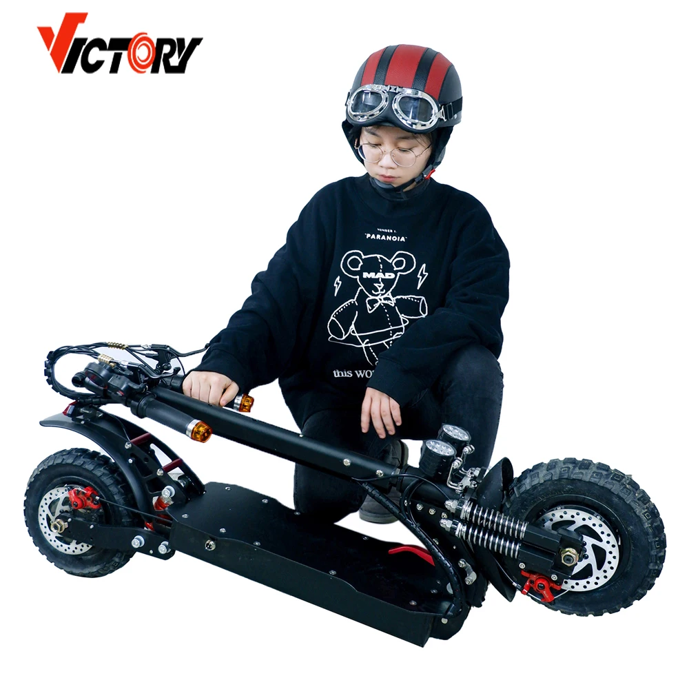 

Victory Wholesale Custom Cheapest Factory Big Wheels electric trike scooter for Adult