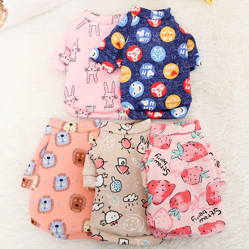 

Spring/Autumn Cute Animal Print Pet Apparel Cat Dog Clothes, Multi color