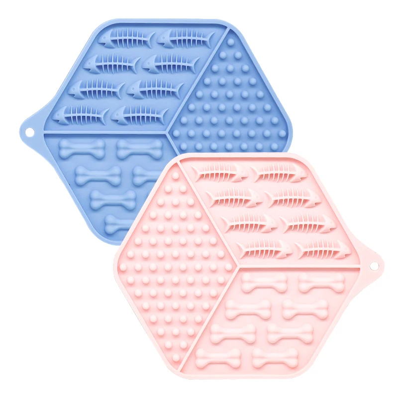

Pet Bath Fixed Cup Slow Food Pad Dog Lick Mat Suction
