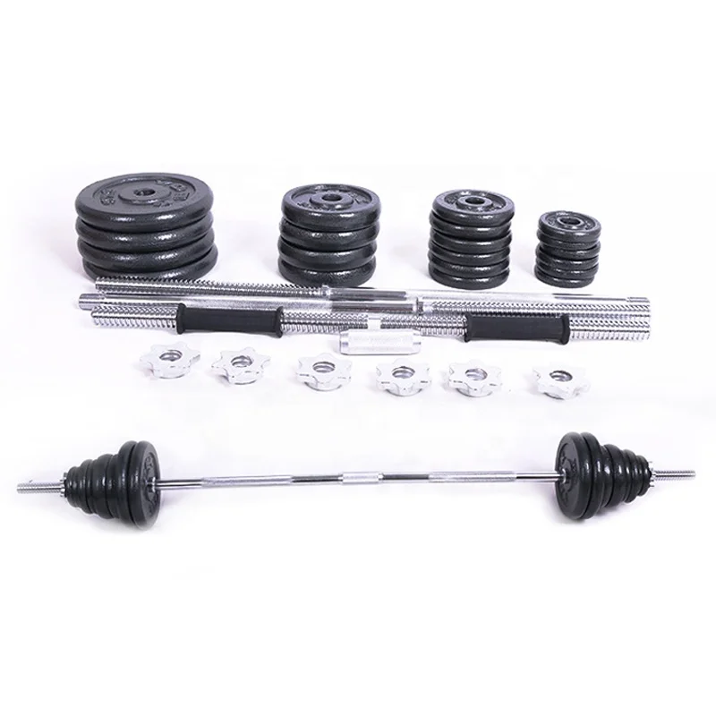 

20kg iron barbell dumbbells set for sale in weightlifting use