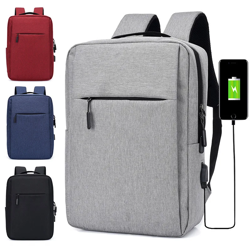 

Custom Logo Backpack School Business Laptop USB Charging Backpack Laptop