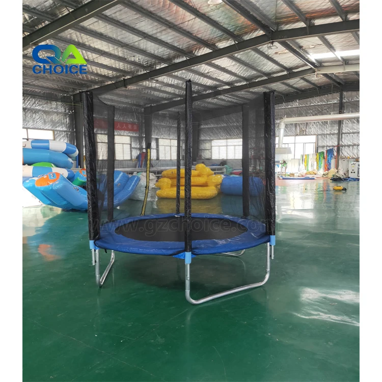 

Good quality 10ft trampoline with ladder gymnastics trampoline jumping, Customized color