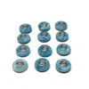 AAA- Top quality Natural Larimar Round circle Cut Cabochon Pendant Gemstone for Jewelry making and Design