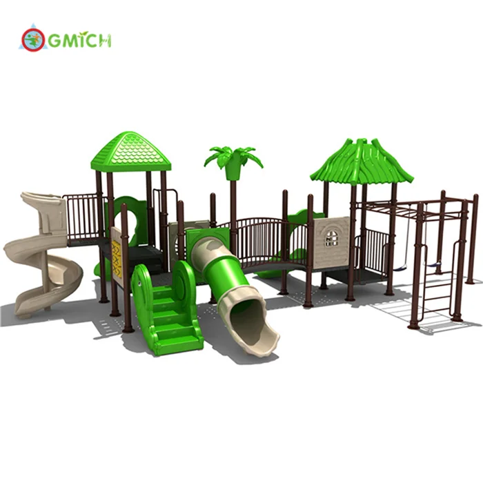 

Swingset playground amusement park design kids playground plastic outdoor playground with swing JMQ-Z01, Optional